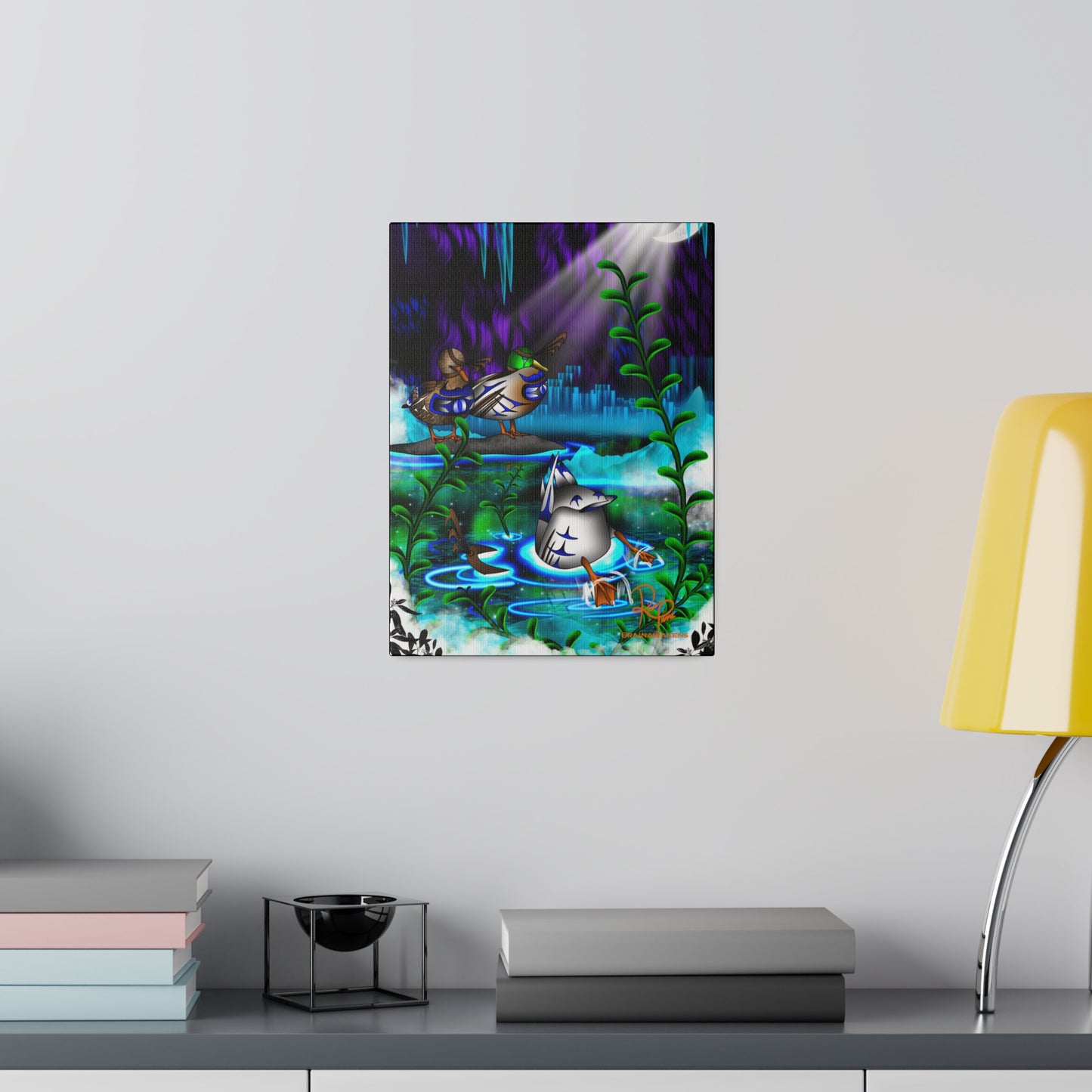 Emerald Depths: The Tale of the Spirit Duck