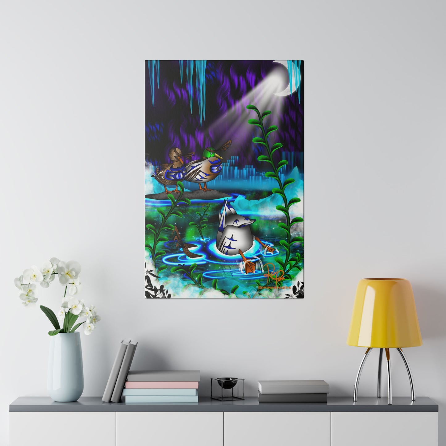Emerald Depths: The Tale of the Spirit Duck