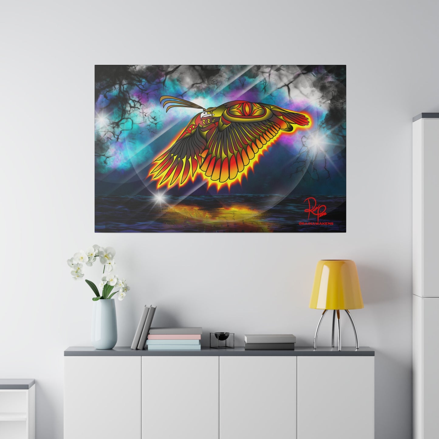 Guiding Thunder: The Guardian Eagle of Katzie