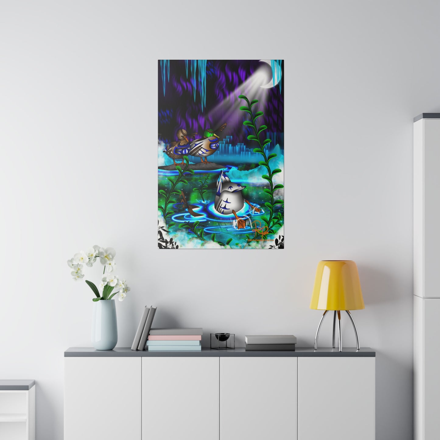 Emerald Depths: The Tale of the Spirit Duck
