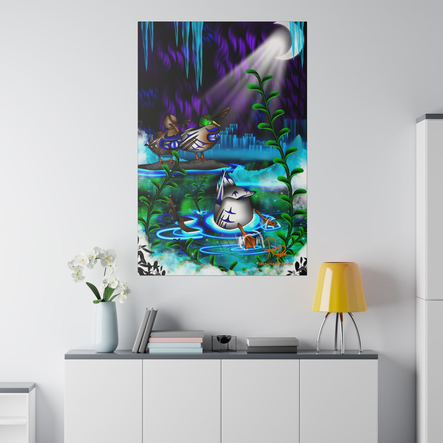 Emerald Depths: The Tale of the Spirit Duck