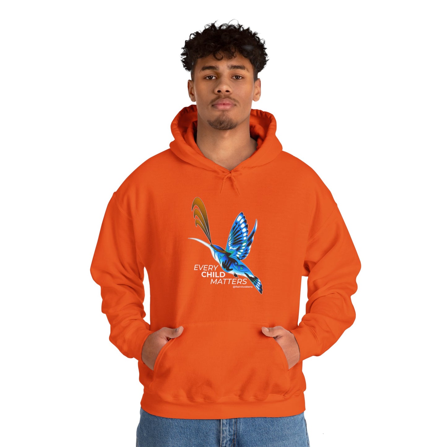 Orange Shirt Day 2024 - Hummingbird Hoodie