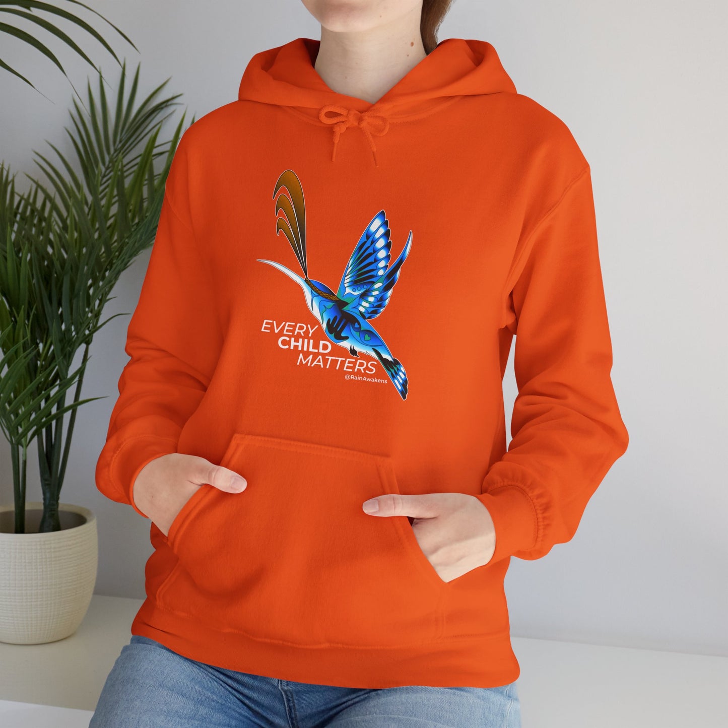 Orange Shirt Day 2024 - Hummingbird Hoodie