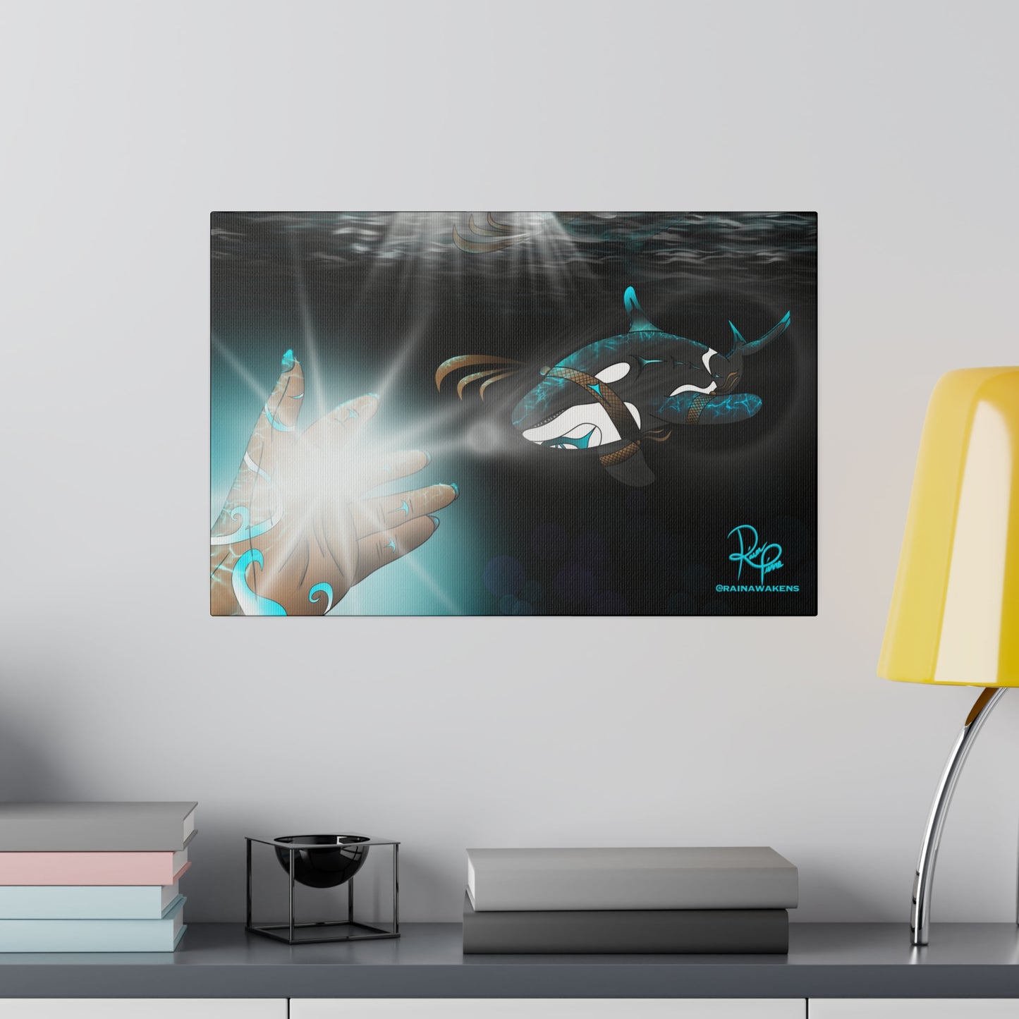 Whispers of the Deep: The Luminescent Orca