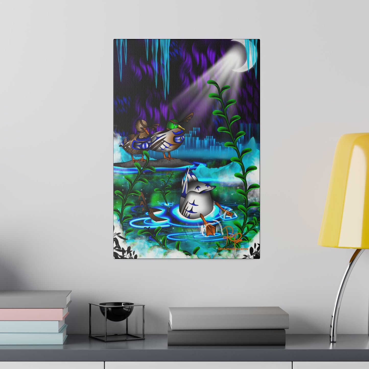 Emerald Depths: The Tale of the Spirit Duck