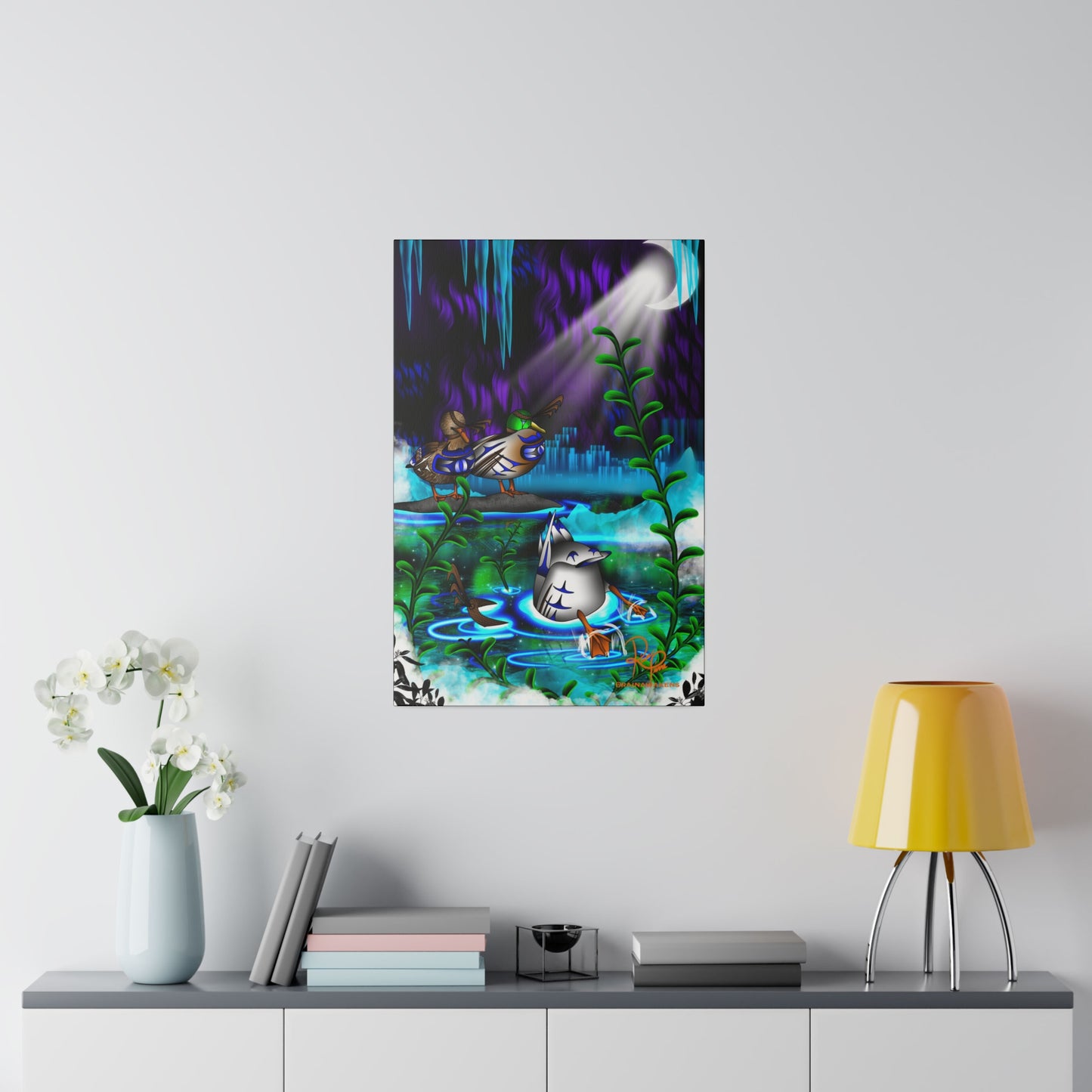 Emerald Depths: The Tale of the Spirit Duck