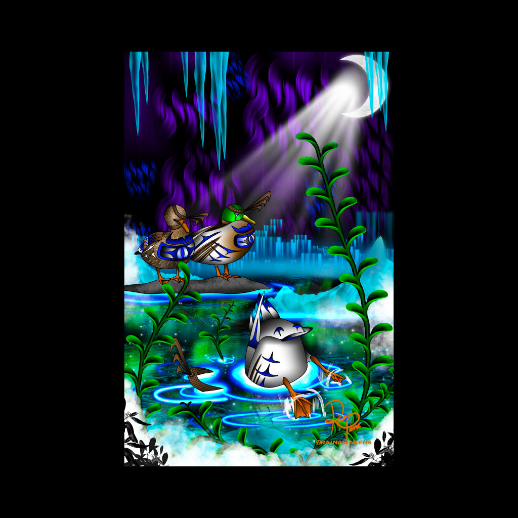 Emerald Depths: The Tale of the Spirit Duck